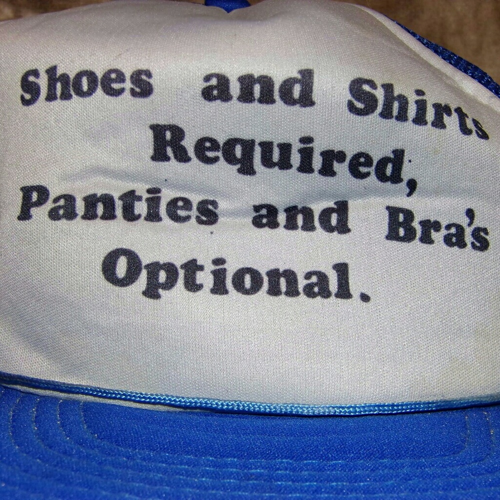 Vintage trucker hat hilarious joker cap 1980s